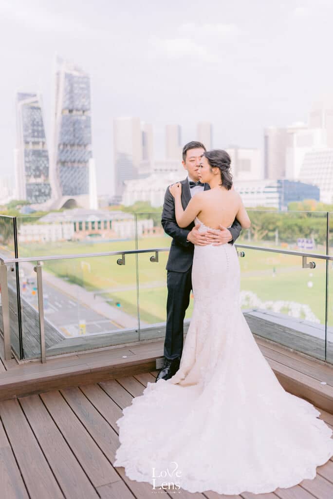 bride and groom singapore