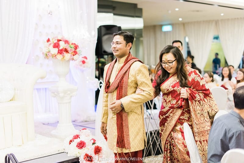 Singapore Actual Wedding Photography - Himanish & Sherrie by LOVELENS Fine Art Photography