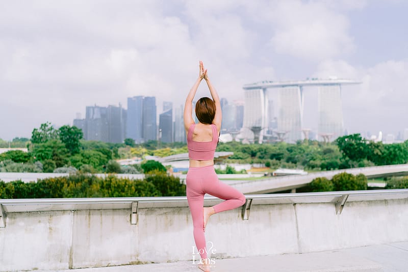 singapore yoga photoshoot